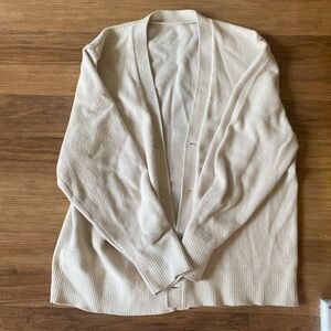 Cream cardigan